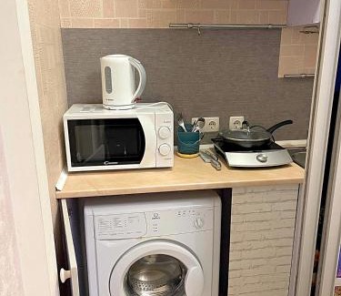 Sukhinovka Apartment | Лавандовий світанок Однокімнатна квартира біля ЦУМу в центрі Полтави Мережа AlexApartments Документи для відряджень Безконтатне заселення 24-7