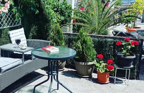 Nea Peramos Apartment | Студио Виви с двор