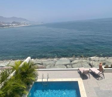 Al Dhaid Villa | سحر المحيط لتأجير بيوت العطلات ocean magic luxury 4BR villa with privet pool, direct sea view,sharm-Al Dana Villa, Al Dana island by ocean magic holiday homes