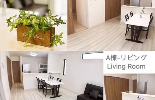 Ojima Island Villa | 奥武岛上能看见海的新建一户建 奥武壹号A棟 走到海滩只有2分钟 walk to seaside only 2 minutes