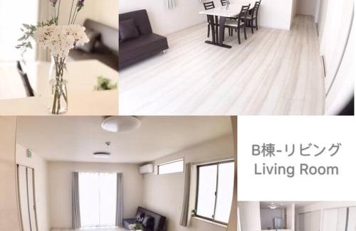 Ojima Island Villa | 奥武岛上能看见海的新建一户建 奥武壹号B棟 走到海滩只有2分钟 walk to seaside only 2 minutes