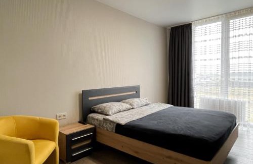 Lesniki Apartment | 093 квартира ЖК Щасливий, укриття в комплексі