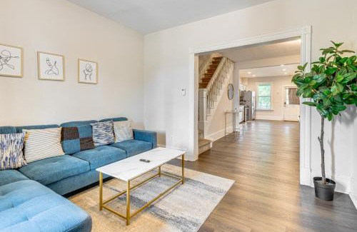 Stroudsburg House | 1 Block to Stroudsburg Main St Chic Townhome
