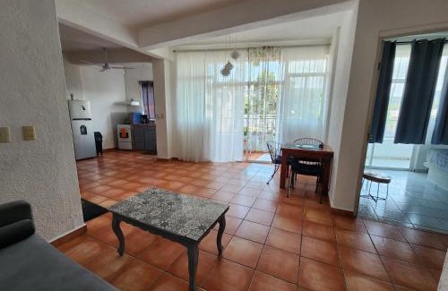 Lazaro Cardenas Apartment | 1 BR APT with AC , TV , wi-fi near DT and beach