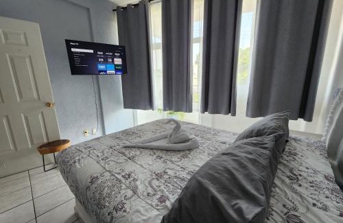 Lazaro Cardenas Apartment | 1 BR APT with AC , TV , wi-fi near DT and beach