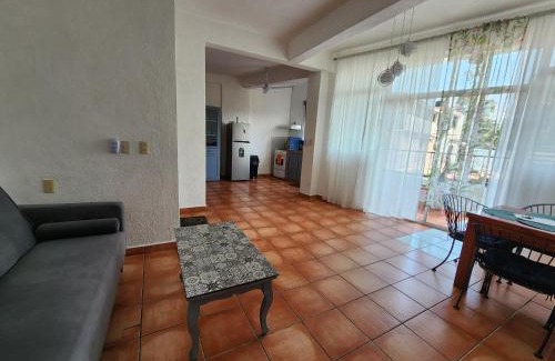 Lazaro Cardenas Apartment | 1 BR APT with AC , TV , wi-fi near DT and beach