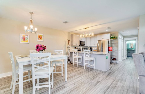The Pines House | 1 Mi to Beach: Dog-Friendly PCB Home w/Backyard!