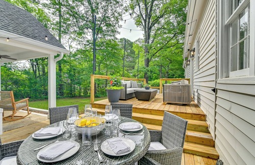 Starkville Cottage | 1 Mi to Miss State: Wremy Cottage w/Deck & Yard