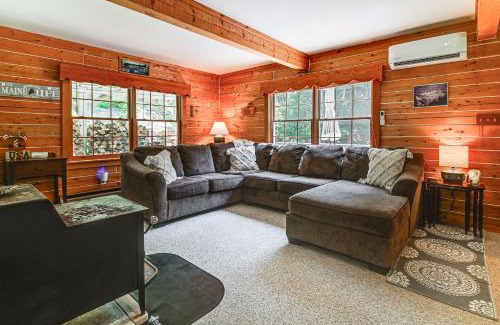 Oquossoc House | 1 Mi to Rangeley Lake Cabin with Wraparound Deck!