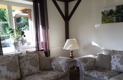 Le Sourn House | 1 of 4 Gites Le Ponto is a 2 bedroom Gite on one level once inside.