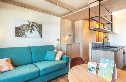Doucy-Combelouviere Apartment | 100m from resort center, balcony, parking, tv, ski locker, 27m², Valmorel