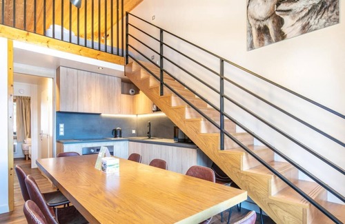 Doucy-Combelouviere Apartment | 100m from resort center, balcony, parking, tv, ski locker, 65m², Valmorel