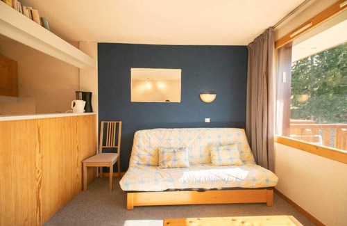 Les Avanchers-Valmorel Apartment | 10th floor, view panoramic, balcony, tv, ski locker, 27m², Valmorel