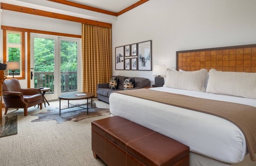 Stowe Area Cabin | 1117 | Studio | The Mansfield | 1st floor | Private Wooded Mountain Views
