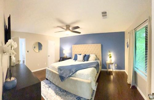 Tucker House | 12 Guest! King Bed Near ATL Gameroom Yard with Deck