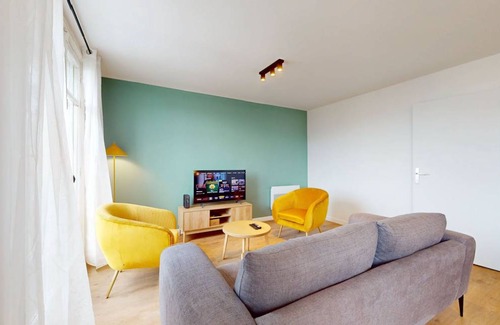 Quartier de Javel Resort | 120 m² Private room ∙ 1 bedroom ∙ 2 guests