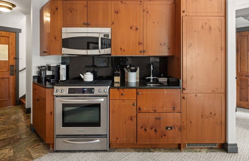Stowe Area Cabin | #1302 |2 bdrm | Directly inside The Lodge At Spruce Peak | Ski in Ski out