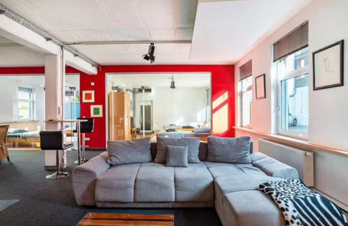 Gross-Umstadt Apartment | 140 qm großes Loft mit 2 eigenen Schlafzimmern im Fabrikstil - direkt in Groß-Umstadt - 300 m bis zum Marktplatz