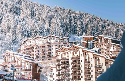 La Perriere Apartment | 150m from resort center, 9th floor, balcony, ski locker, 31m², La Tania