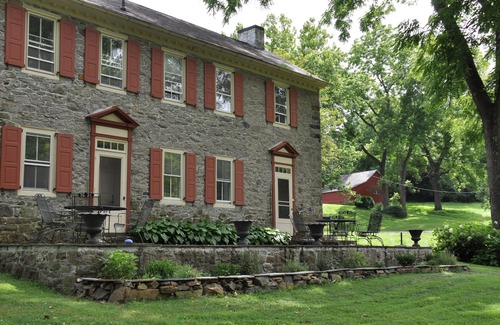 Riegelsville House | 18th C. HOME ON COOKS CREEK/CONSERVED 100 ACRE FARM (NYC 1.5 hrs; Phila. 1 hr)