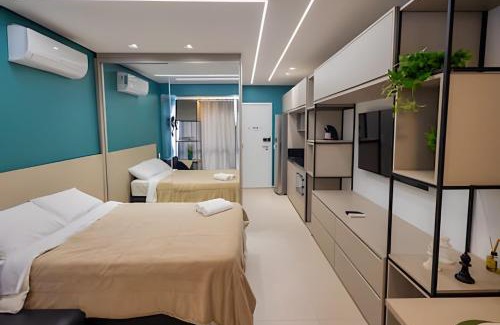 Guarulhos City Centre Apartment | 1904 Lindo studio super moderno
