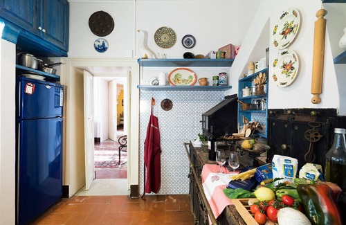 Viagrande House | 19th Century House with Gardens, Sea View and Wifi, in Viscalori village