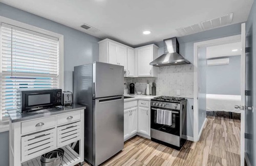 Ocean Grove Apartment | 1BR Private Balcony Apt | Walk to Beach & Asbury