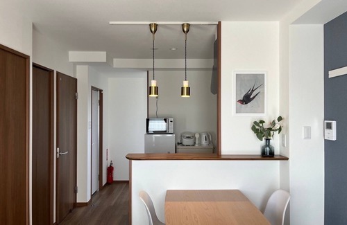 Maekawa Apartment | 1LDK 2 double beds 1 sofa bed WiFi available p/Nanjo Okinawa