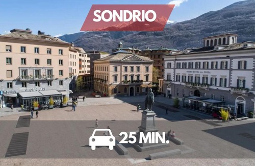 Tirano Apartment | 1min from Bernina Express - Mountain View - AC - WiFi