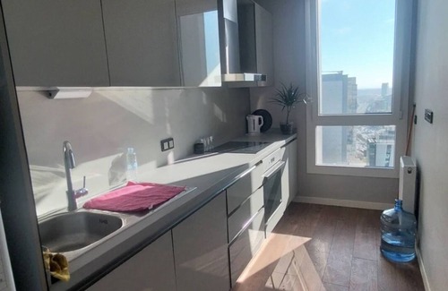 Kucukcekmece Apartment | 2+1 apartmen with balcony at 23 floor