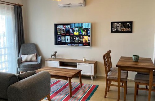 Bodrum City Center Apartment | 2+1 House in Bodrum center with sea view and big private garden