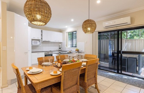 Nelson Bay House | 2 11a Christmas Bush Avenue - fantastic pet friendly townhouse close to Dutchies Beach with Wi-Fi and Air Con