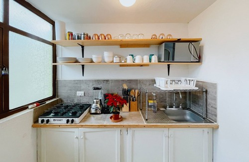 Cholula Apartment | 2 Bed in the heart of Cholula with views to the Pyramid and the