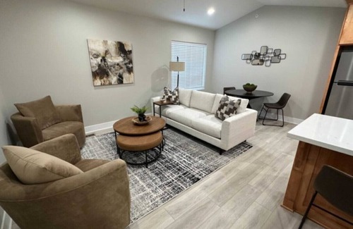 Council Bluffs House | 2 Beds + EV Charger | Gated Luxury Stay