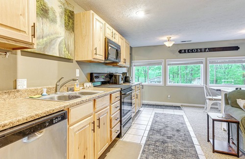 Mecosta Cottage | 2 Fire Pits & Lake Access: Cozy Mecosta Getaway!