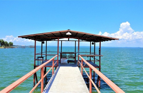 Buchanan Dam House | 2 Houses, Waterfront, Gated, Water Pad, Canoe, Ping Pong, 317 Ft. Fishing Pier