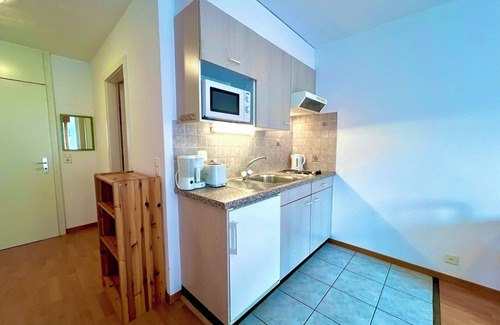 Vionnaz Apartment | 2-person studio with parking