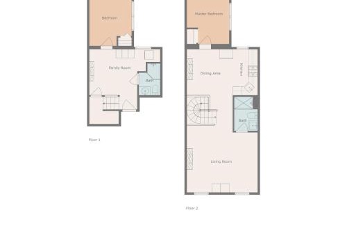 Hoboken Apartment | 2BR,2Bath, 4Beds, Sleeps 6, 10 Min to NYC, 10 Min to Path