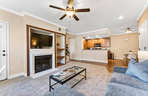 Reno/Tahoe Airport Apartment | 2BR Getaway Pool, Gym, Basketball Court & Theater Access