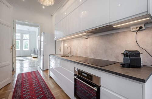 Nepszinhaz negyed Apartment | 3 BR Classical Apartment With a Modern Touch