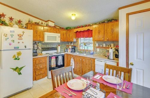 Central House | 3 Mi to Dtwn Johnson City: Home w/Fenced Backyard