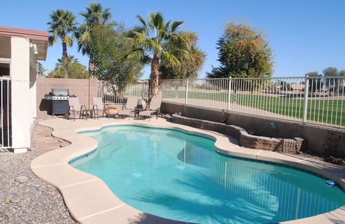 Coldwater Springs House | 3BR Home with Heated Private Pool, Golf, & Mountain Views