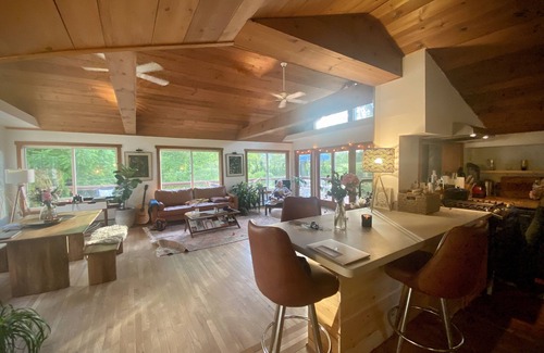 Tyler Hill House | 3BR Nature Escape w/private swimming/fishing pond, spring fed