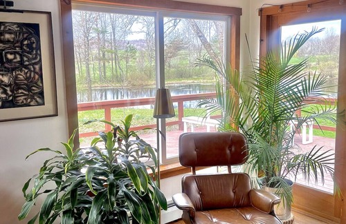 Tyler Hill House | 3BR Nature Escape w/private swimming/fishing pond, spring fed