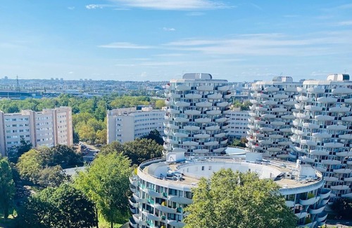 Breche - Prefecture Apartment | 3pieces "arty" au 14eme et Dernier Étage - Vue Paris Panoramique