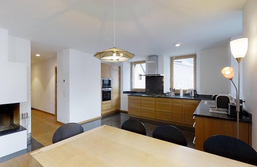 Madulain Apartment | 4 1/2 room apartment on the first floor with approximately 110m2, elevator to th