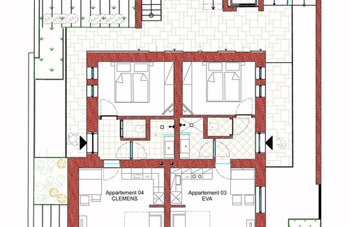 Neusiedl am See Apartment | 4 App. Clemens, DU, WC, 1 Schlafraum - Pannonia Appartements 2