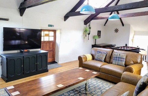 Redruth House | 4 bedroom barn conversion on smallholding with alpacas, goats and pigs