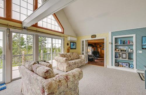 West Tremont House | 4 Mi to Acadia Trails Coastal Maine Home with Deck