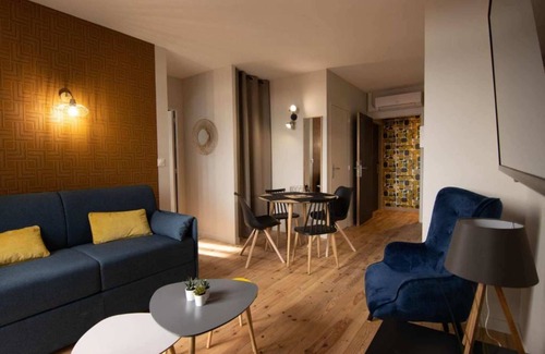 Chatel-Guyon Apartment | 4-person air-conditioned apartment 1 bedroom + sofa bed Cliersou 103